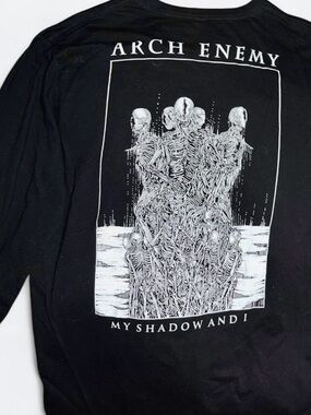 Vintage Arch Enemy my shadows and I Tour Shirt
Y2K Metal Anvil Large